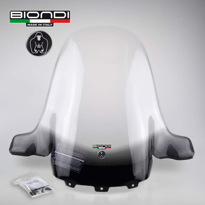 BIONDI PARABREZZA CLUB YAMAHA X-MAX250 05-08 ATTACCHI COMPRESI