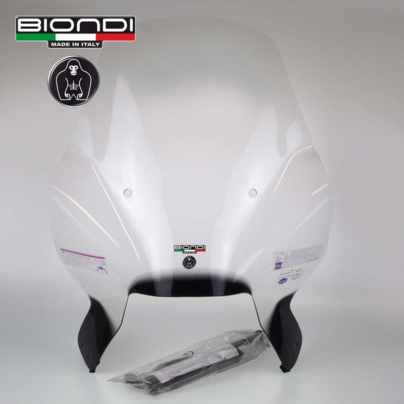 BIONDI PARABREZZA CLUB JIALING TRAVELLER 125, ATTACCHI COMPRESI