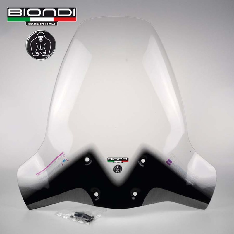 BIONDI PARABREZZA CLUB YAMAHA X-CITY125/250 07- ATTACCHI COMPRESI
