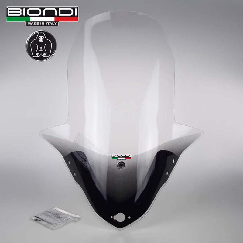 BIONDI PARABREZZA CLUB KYMCO DOWNTOWN125/200 09-, ATTACCHI COMPRESI