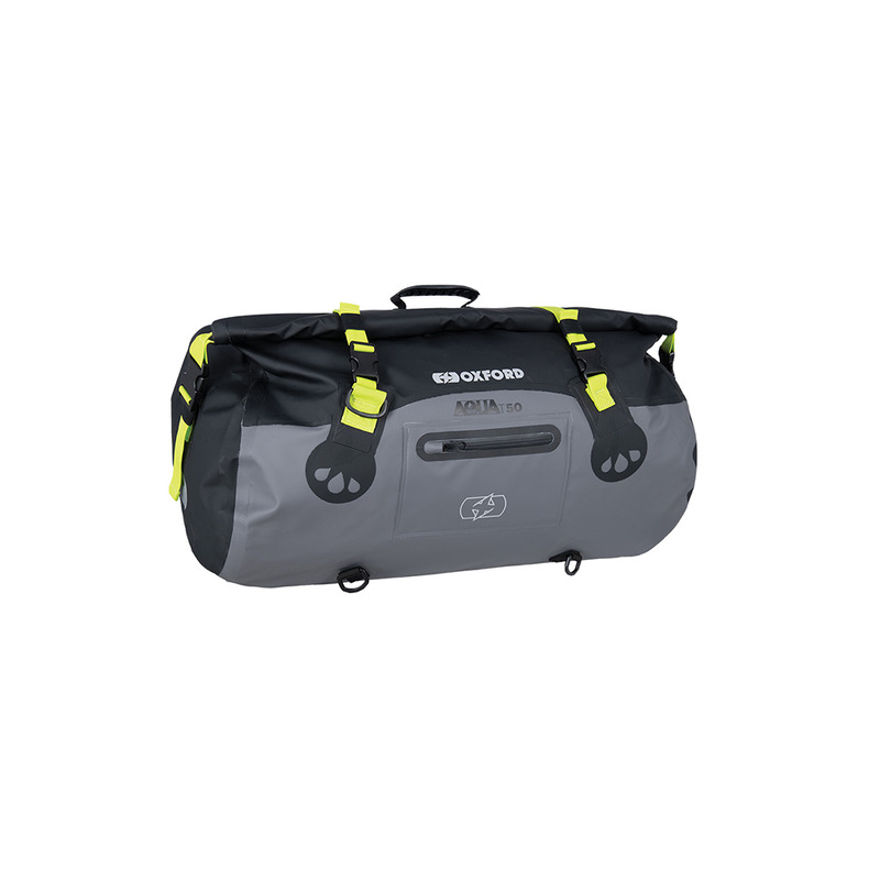 OXFORD Aqua T-50 Roll Bag Black/Grey/Fluo
