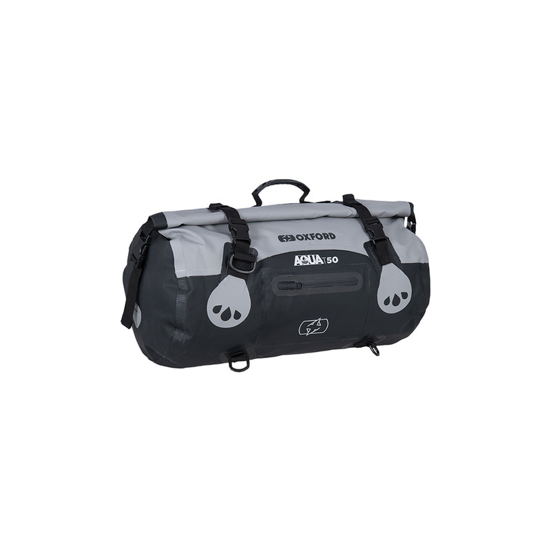 OXFORD Aqua T-50 Roll Bag Grey/Black