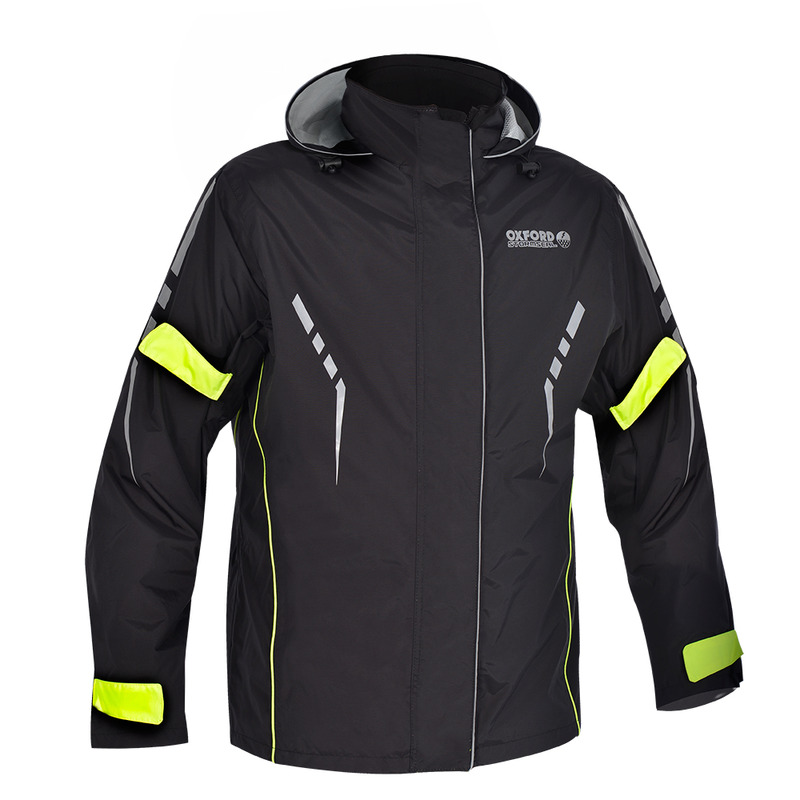 OXFORD GIACCA ANTIPIOGGIA NERA STORMSEAL TG.XL