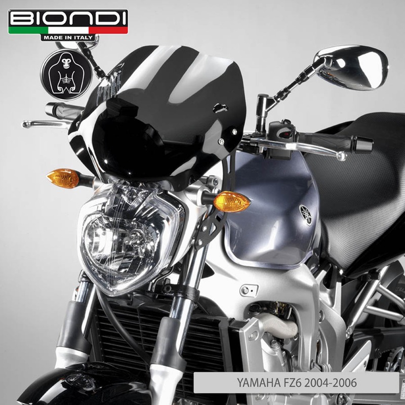 BIONDI WINDSHIELD YAMAHA FZ6 600 04FUME DARK