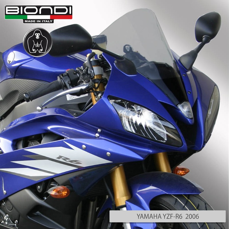 BIONDI WINDSHIELD YAMAHA YZF R6 60006 FUME