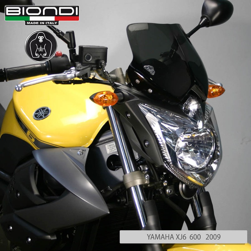 BIONDI WINDSHIELD YAMAHA XJ6 600 09FUME DARK