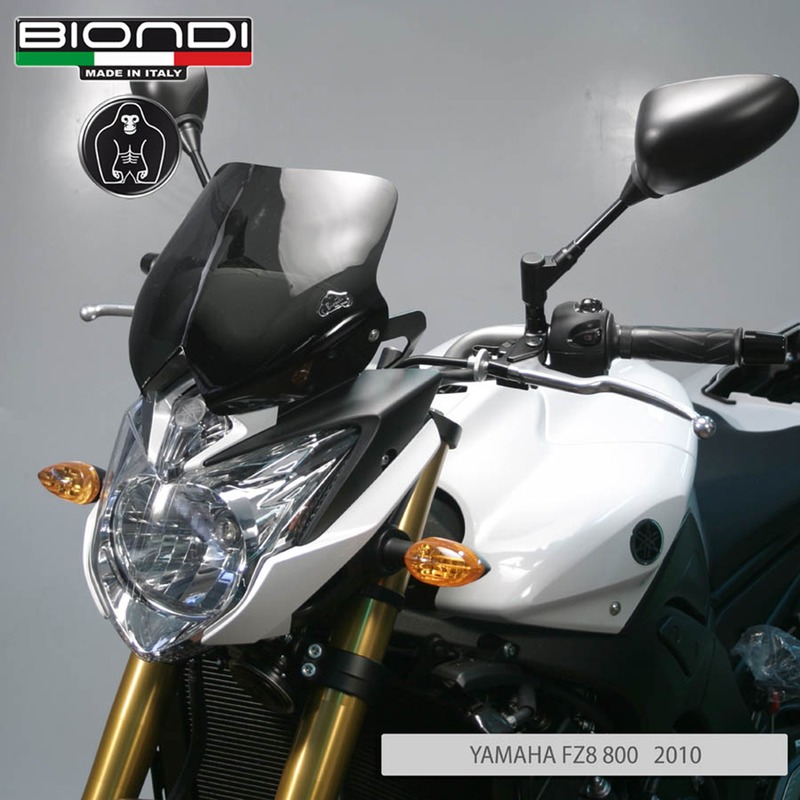 BIONDI WINDSHIELD YAMAHA FZ8 800 10FUME DARK