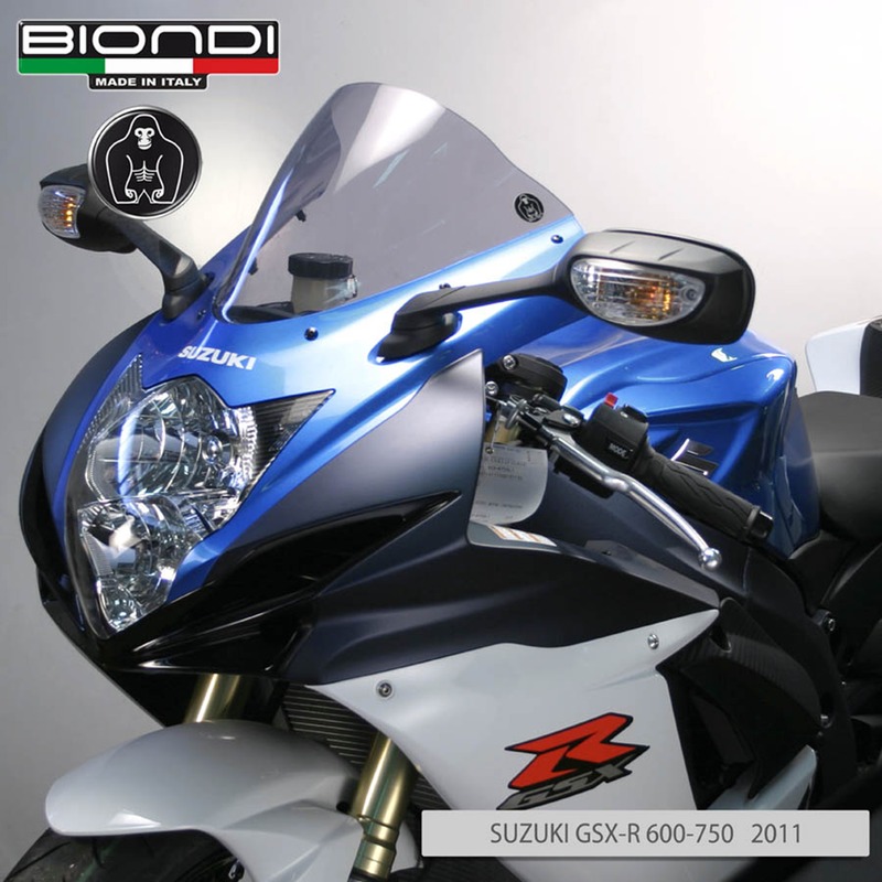 BIONDI WINDSHIELD SUZUKI GSX-R 600750 11 FUME