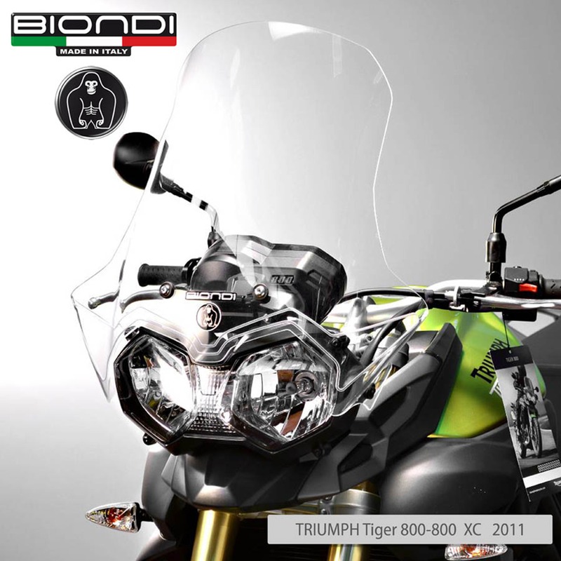 BIONDI WINDSHIELD TRIUMPH TIGER 800XC 11 FUME