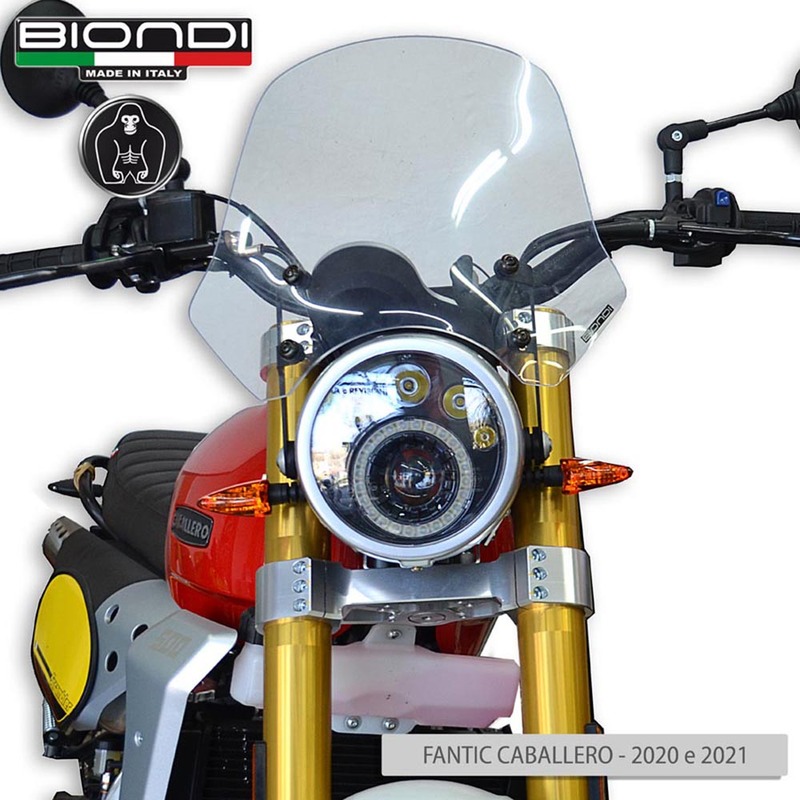 BIONDI WINDSHIELD FANTIC CABALLERO125/250/500
