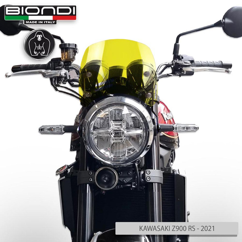 BIONDI WINDSHIELD KAWASAKI Z900 RS18- YELLOW - CAFFE