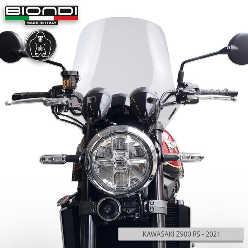 BIONDI WINDSHIELD KAWASAKI Z900 RS18- CLEAR - TOURING