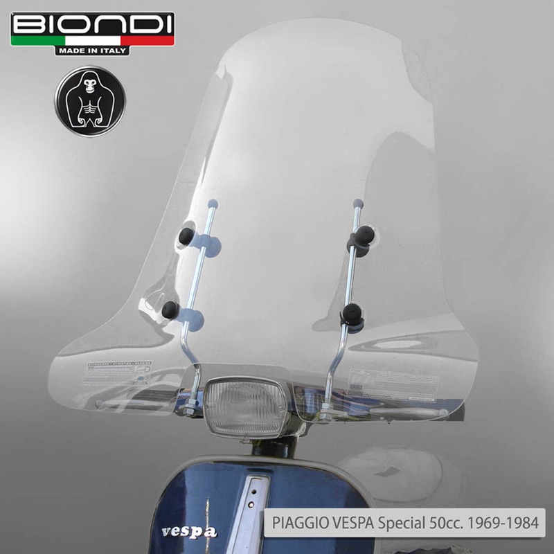 BIONDI WINDSCREEN NEUTRO HONDA SH 50BORDERLESS