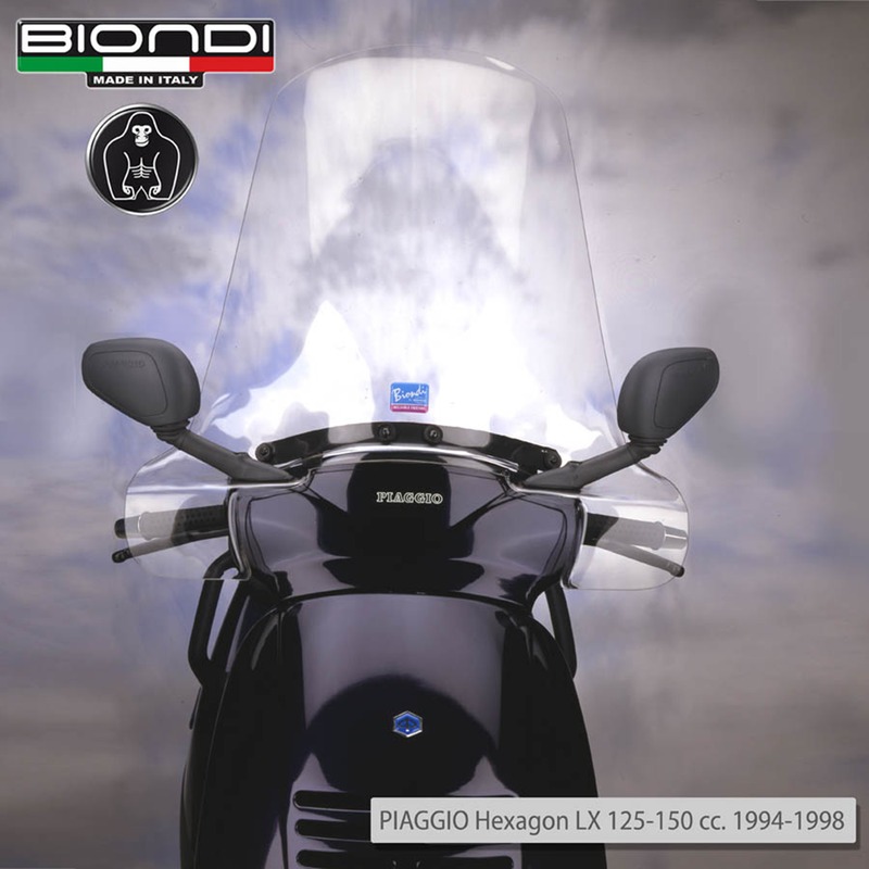 BIONDI WINDSCREEN NEUTRO HEXAGONBORDERLESS