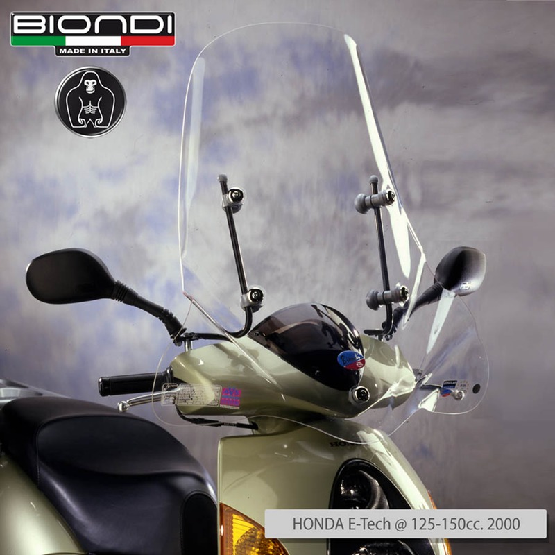 BIONDI WINDSCREEN HONDA E TECH 125BORDERLESS