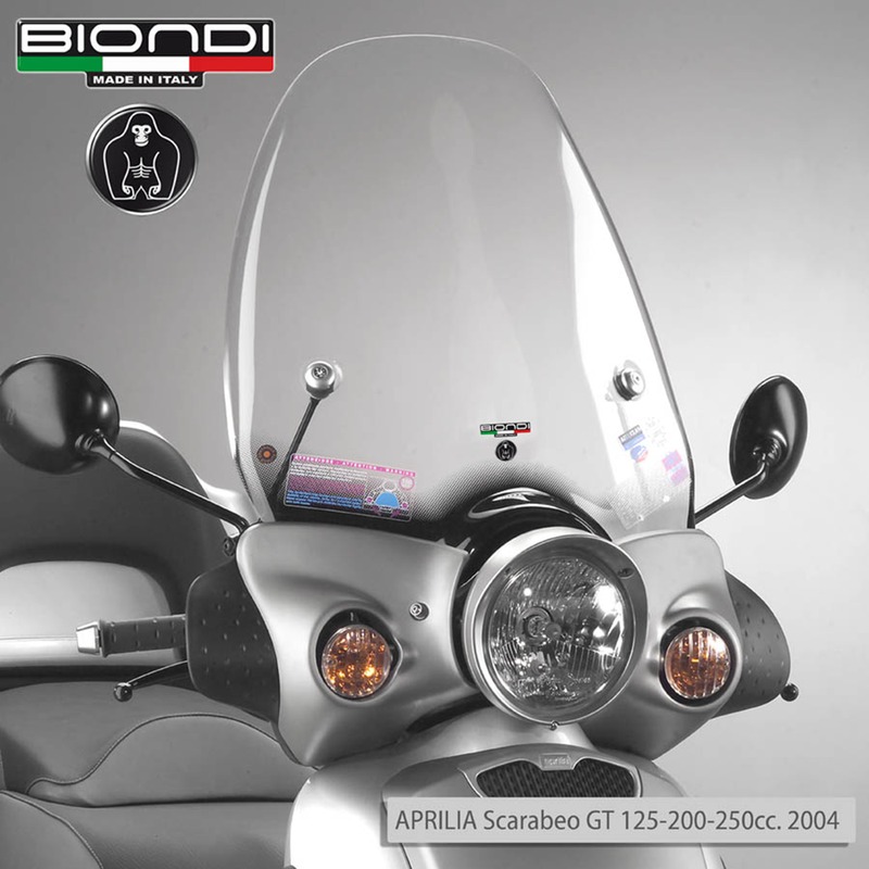 BIONDI WINDSCREEN APRSCARABEO GT 125150 0250 CON KI