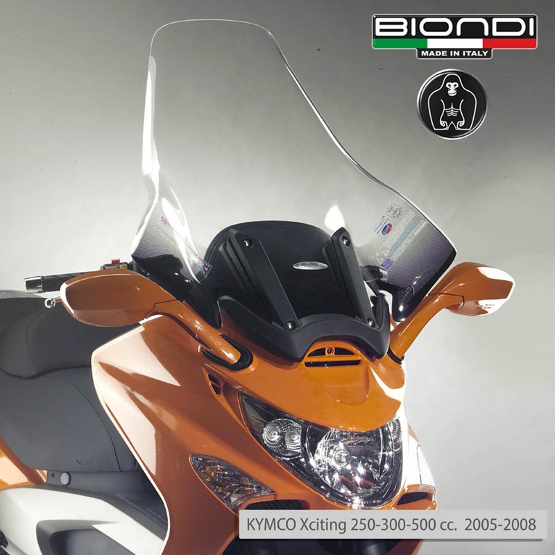BIONDI WINDSCREEN KYMCO XCITING 250300 500 05-08