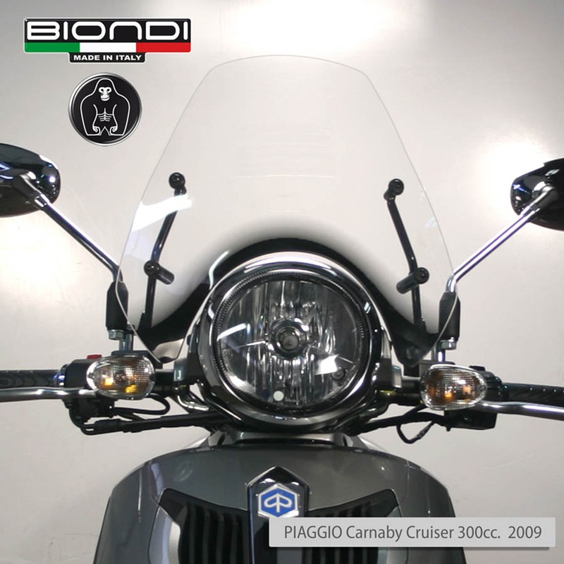 BIONDI WINDSCREEN SCOOT PIAGGIOCARNABY CRUISER