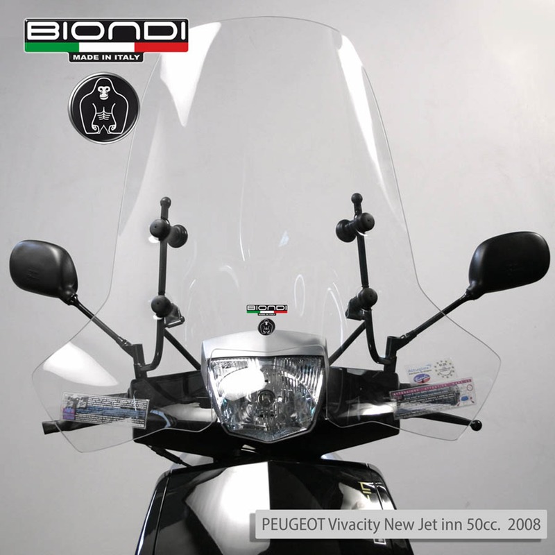 BIONDI WINDSCREEN PEUGEOTNEW VIVACITY 50