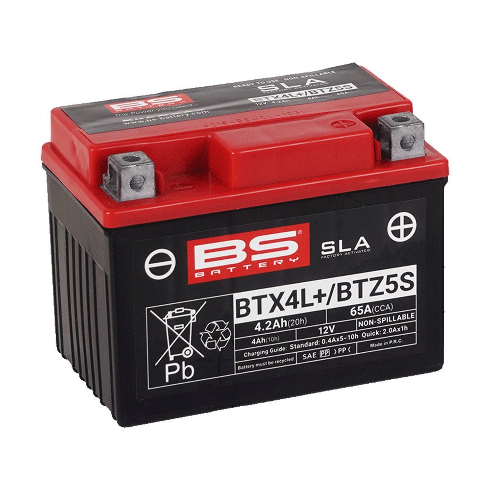 BS-Battery Batteria BS sla BTX4L+BTZ5S