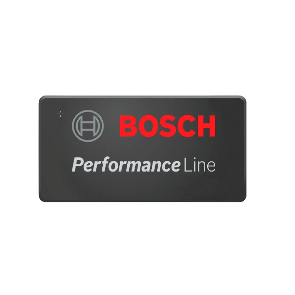 Bosch  Performance Logo Cover, Rectangular, Black For drive units with manufacturerspecific design cover