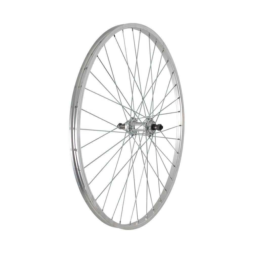 Easy Rear wheel threaded MTB / TOURING 26x1,75 - Quick release, cup and cone, aluminium hub 7/8s, aluminium rim