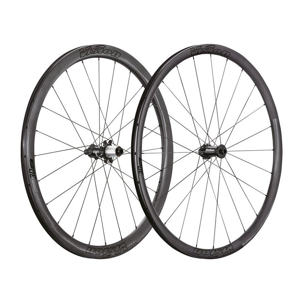 Vision Wheelset SC 30 AGX Carbon i23 tubeless ready Disc 28/700C B2 - SH11/HG, Center Lock