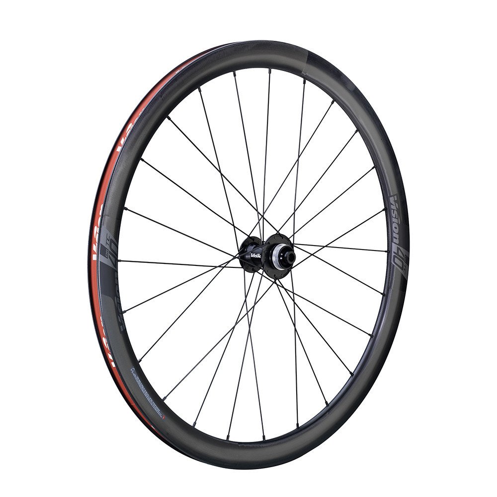 Vision Coppia ruote TC 40 Carbon c19 tubeless ready Disc 28/700C B1 - Sram XDR, Center Lock