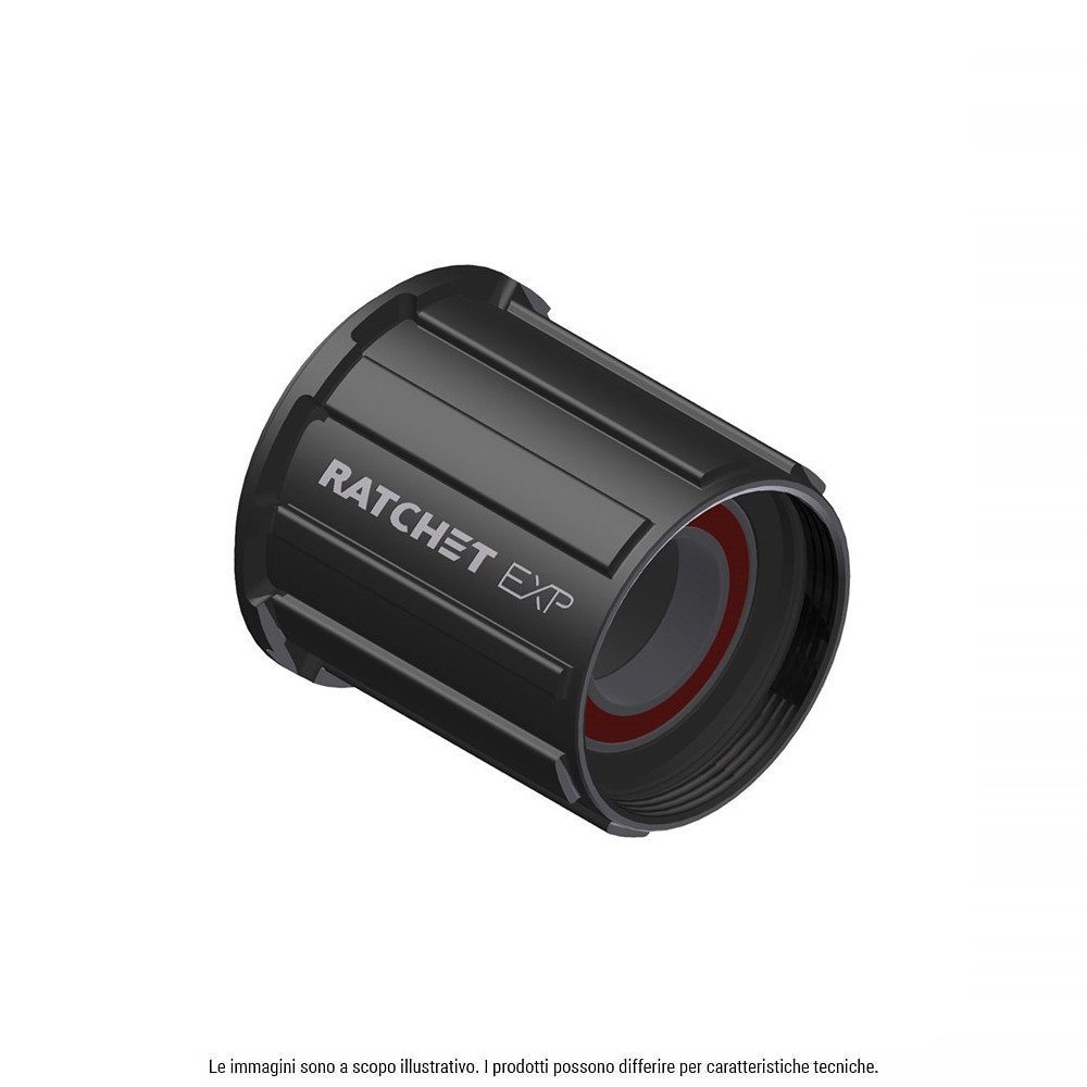 Dtswiss Corpetto MTB Ratchet EXP - Shimano 11v alluminio, Cuscinetti acciaio (senza End Cap).