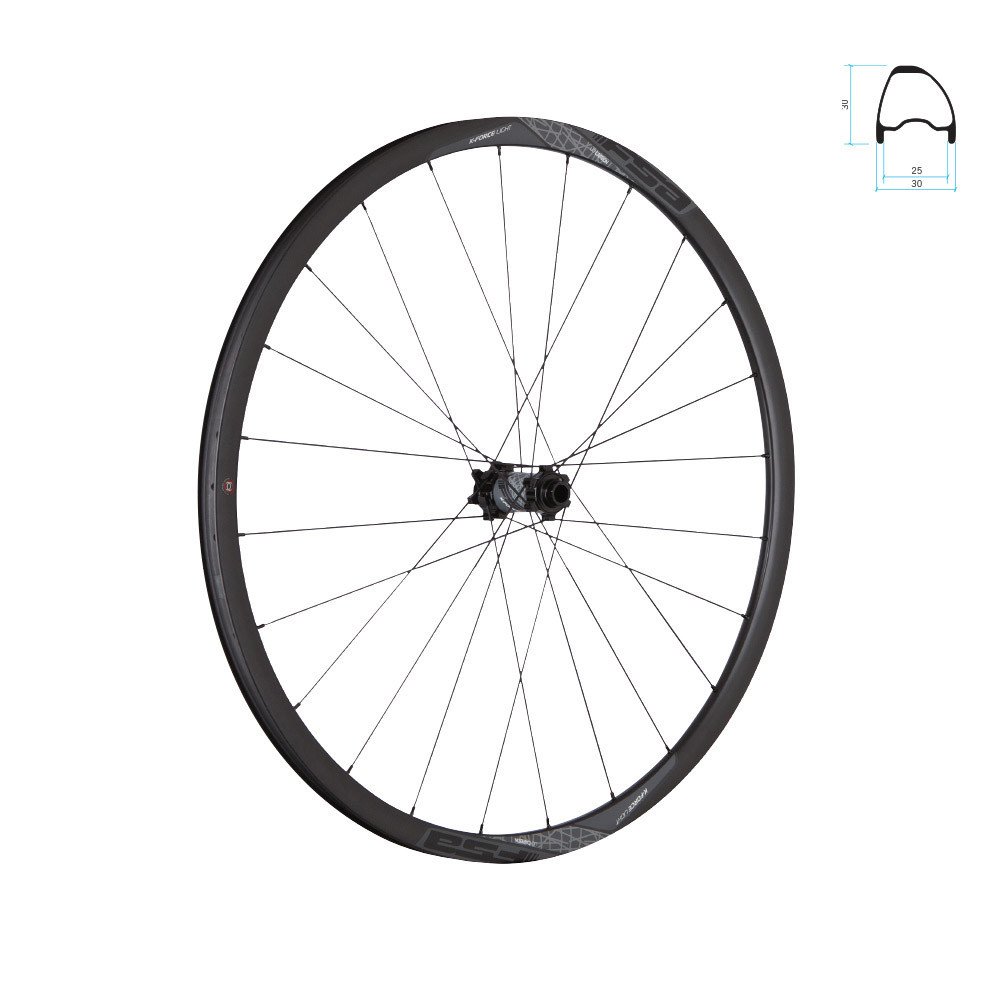 Fsa Coppia ruote K-FORCE MTB Carbon i25 tubeless ready Disc 29 Boost A9 - Sram XD, 6 fori