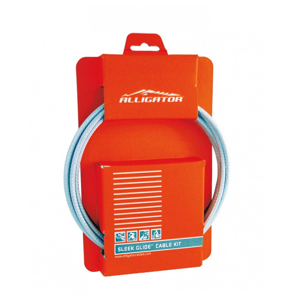 Alligator Kit freno cavo + guaina + accessori - rosso