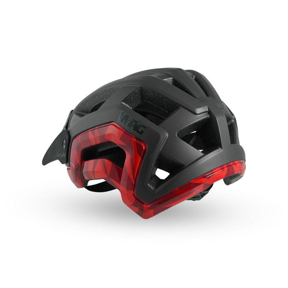 Wag Helmet PHANTOM - M (56-59 cm), black red