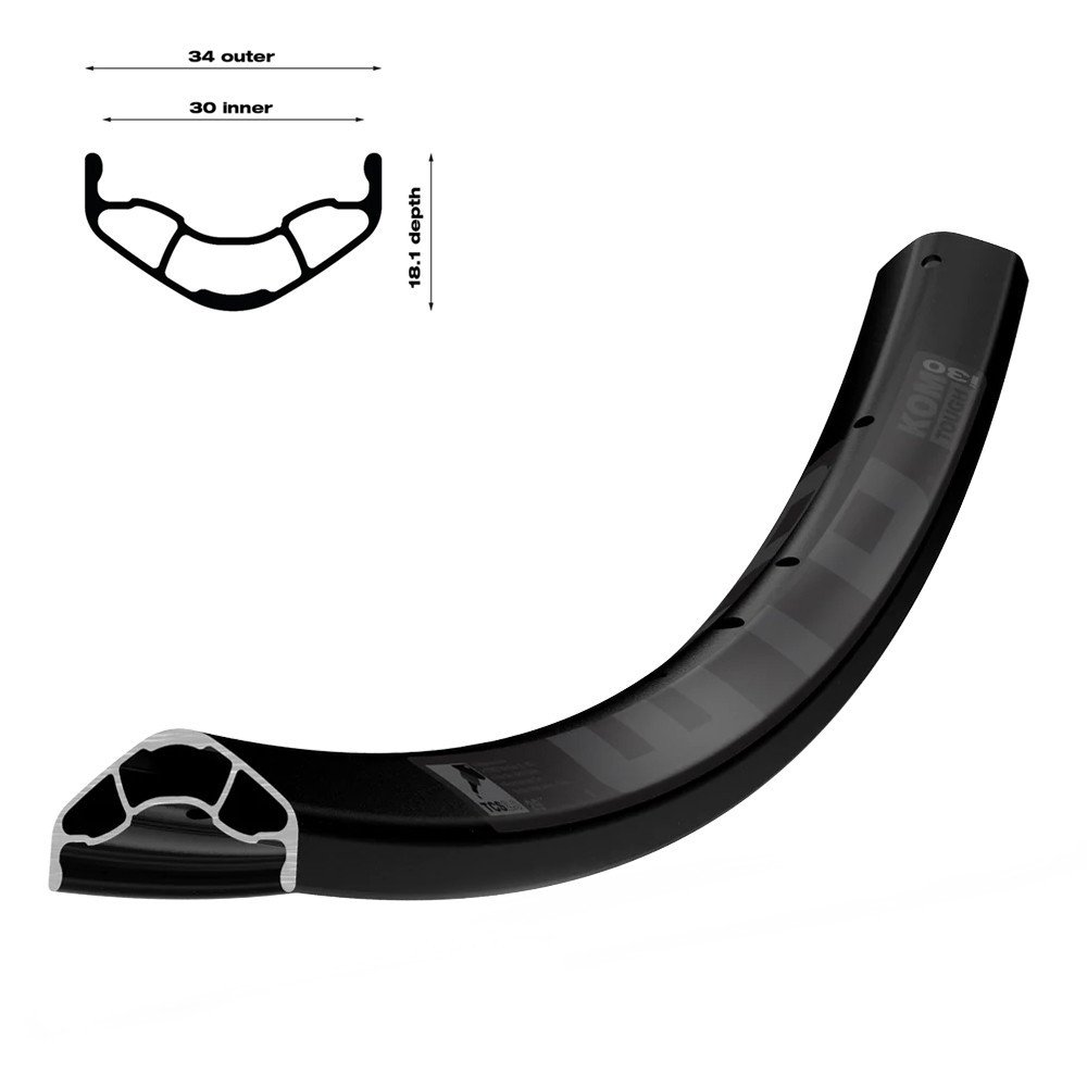 Wtb Cerchio KOM TOUGH Disc TCS - 29, i30, 32 fori