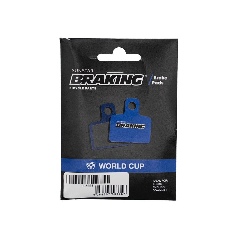 Braking Pastiglie freno BRAKING F.I.R.S.T./INCAS 2.0/SHIMANO DEORE - Race World Cup, semi-metallica, 1 set