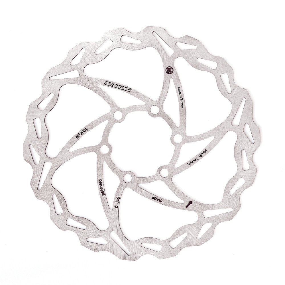 Braking Disco WFIX Ø 6 fori - 140mm, spessore 1,9mm