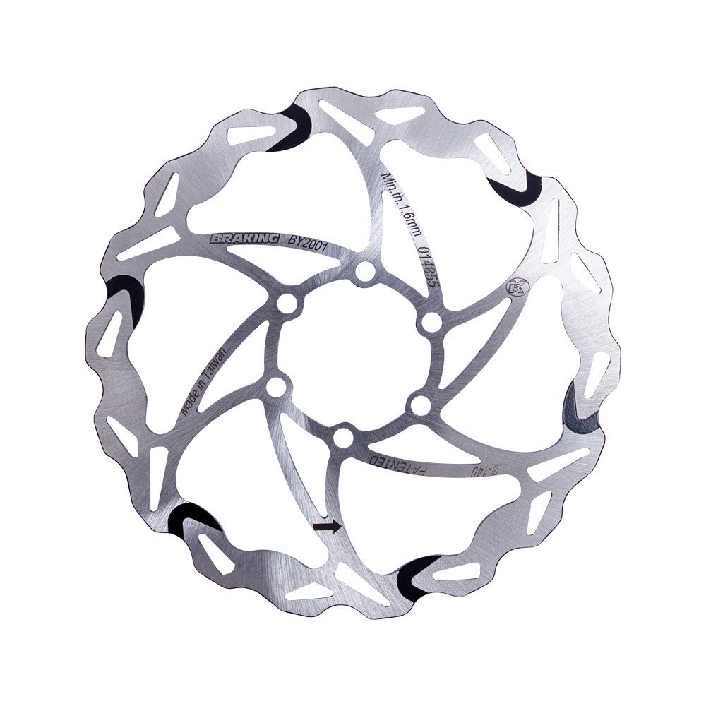 Braking Disco WFIX BATFLY 6 fori - 140mm, spessore 1,9mm