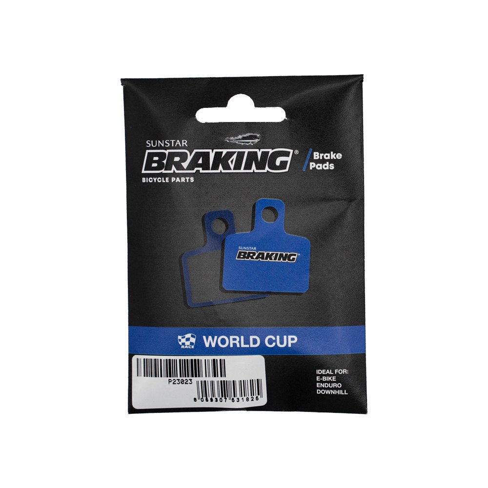 Braking Brake pads HOPE E4 - Race World Cup, Semi-metallic, 1 set