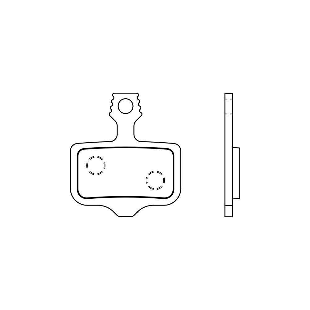 Ferodo Bici Pastiglie freno AVID ELIXIR - Organica, all-round, 1 set