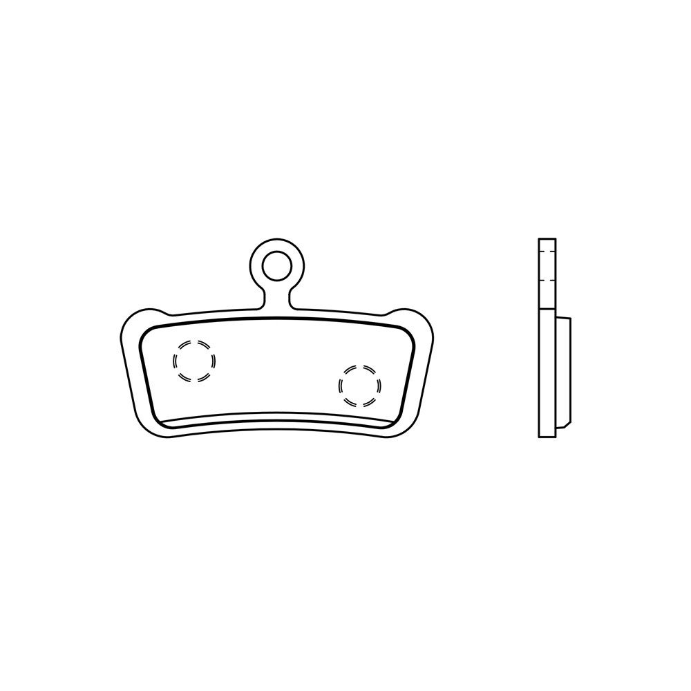 Ferodo Bici Brake pads SRAM GUIDE - Organic, e-bike, 1 set