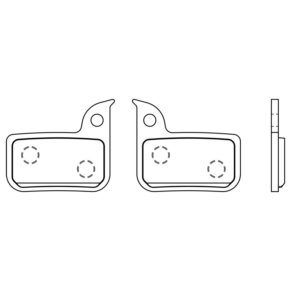 Ferodo Bici Pastiglie freno SRAM RED 22 - Organica, e-bike, 1 set