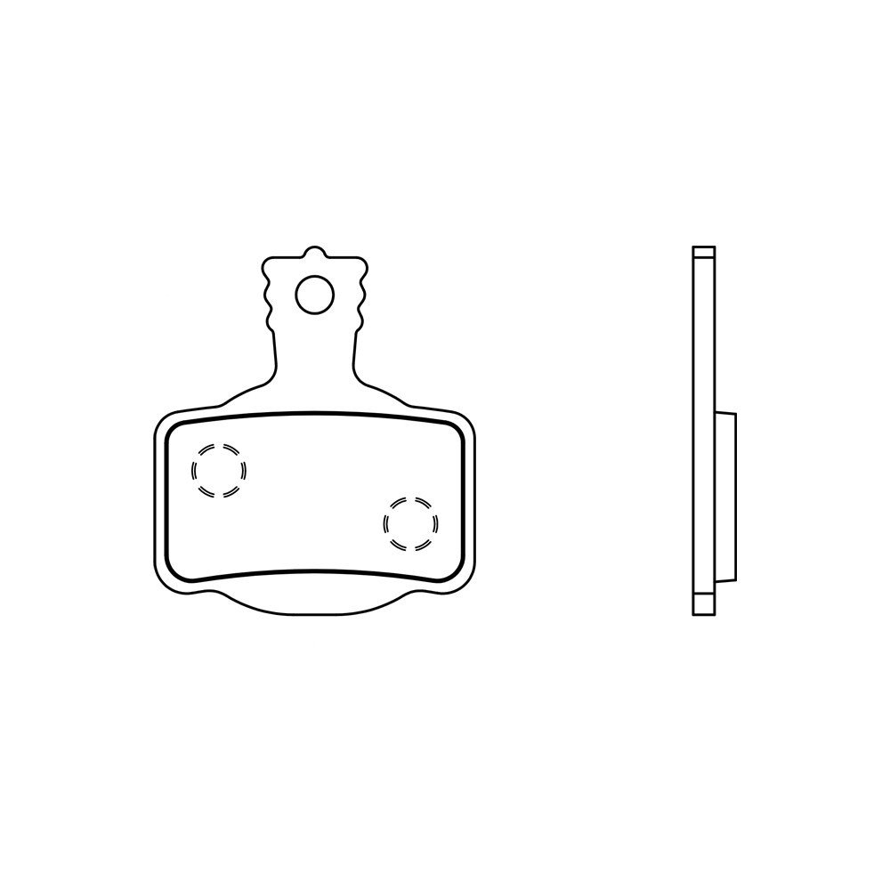 Ferodo Bici Brake pads MAGURA MT2/MT4/MT6/MT8 - Organic, all-round, 1 set