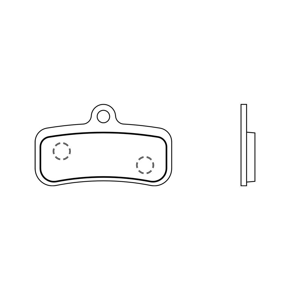 Ferodo Bici Brake pads SHIMANO SAINT M820 - Organic, e-bike, 1 set