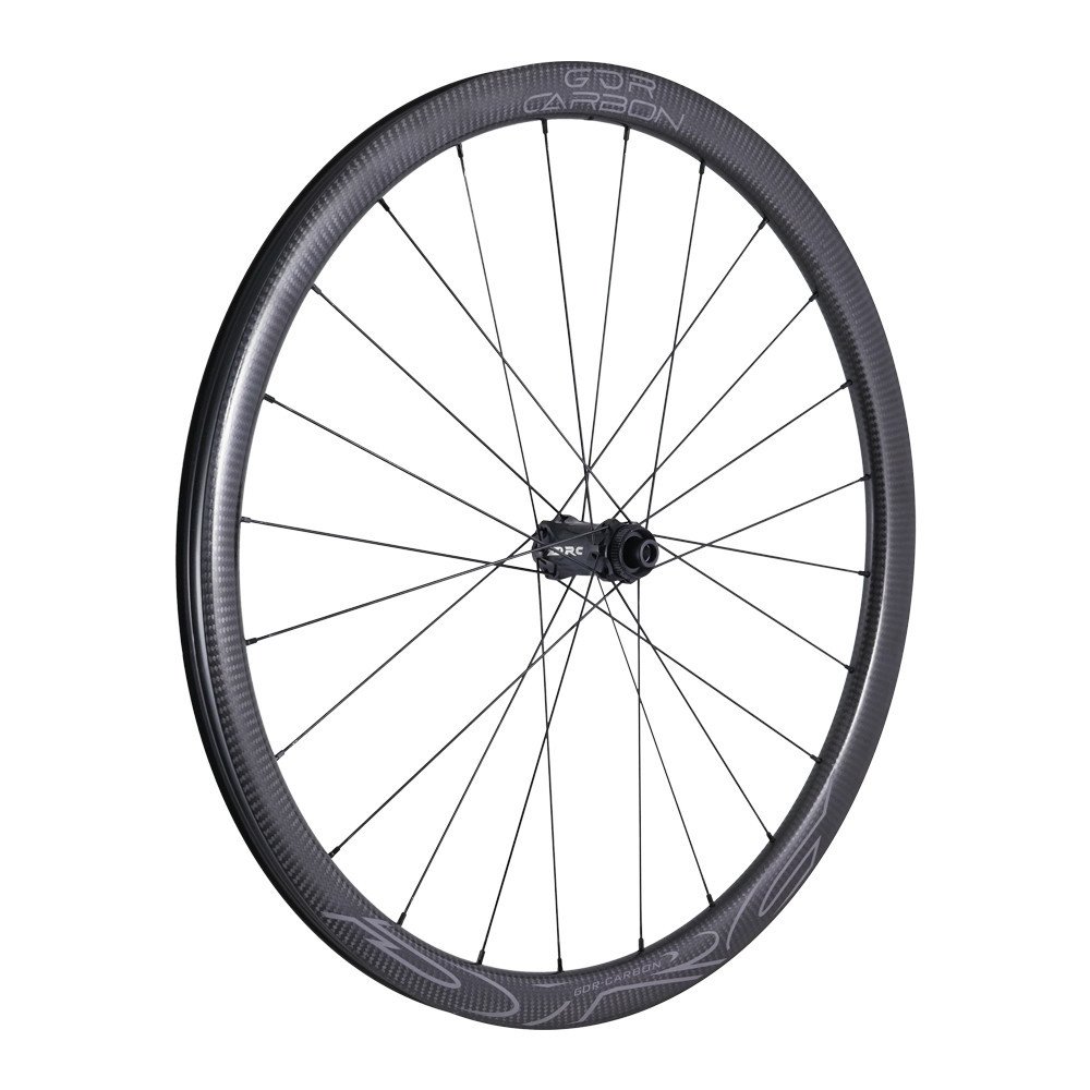 DRC Front Wheel GDR CARBON 35 i24 Tubeless ready Disc 28/700C - Center Lock