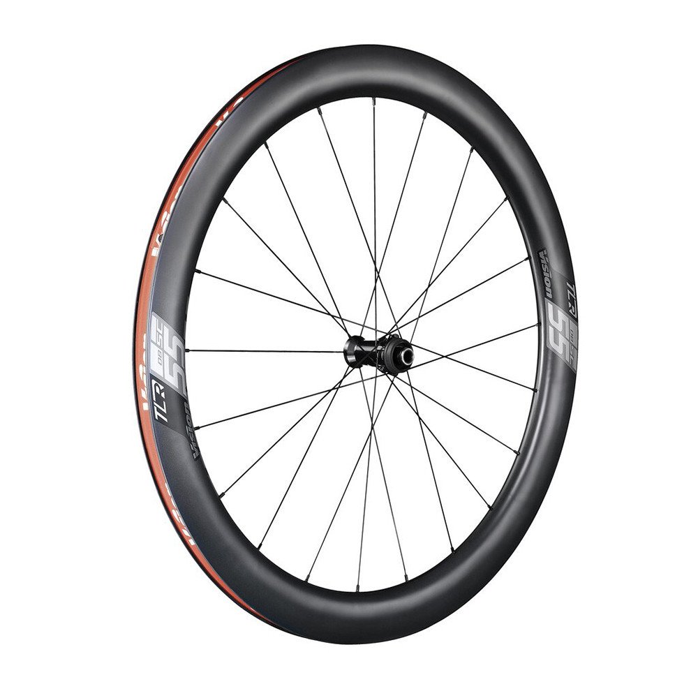 Vision Coppia ruote SC 55 Carbon c19 tubeless ready Disc 28/700C B2 - SH11/HG, Center Lock