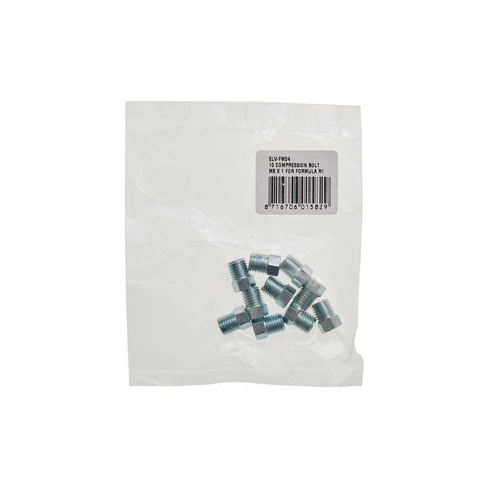 Elvedes Compression bolt for Formula R1 - 10 pcs, silver