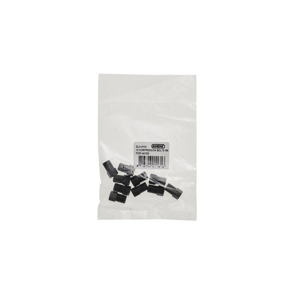 Elvedes Compression bolt for Hayes - 10 pcs, black