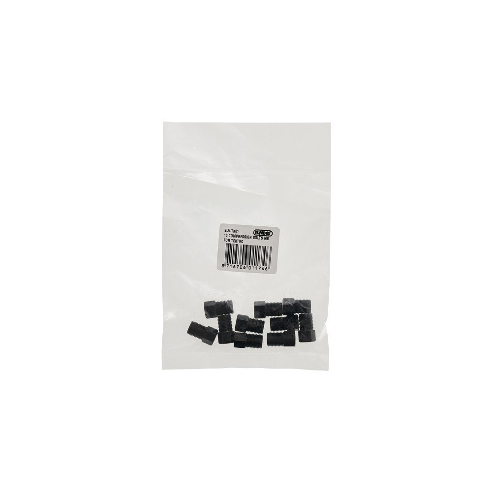 Elvedes Compression bolt for Tektro - 10 pcs, black