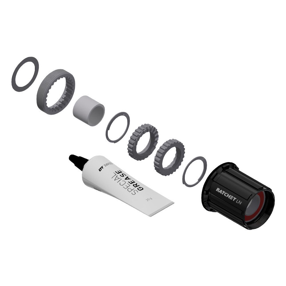 Dtswiss Kit conversione da 3-cricchette a RATCHET LN Road - 18 denti, alluminio, Shimano 11v (HG)