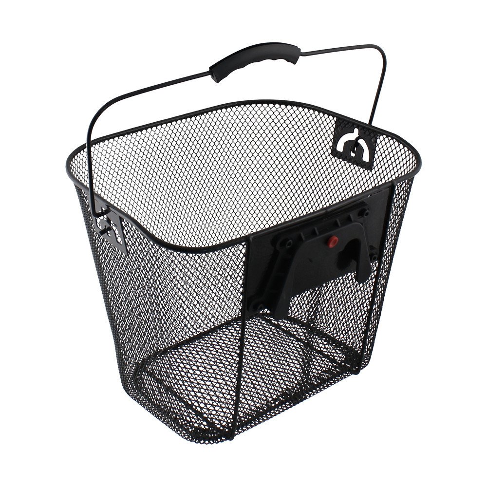 Easy Front basket BASIC WITH CLIP - black