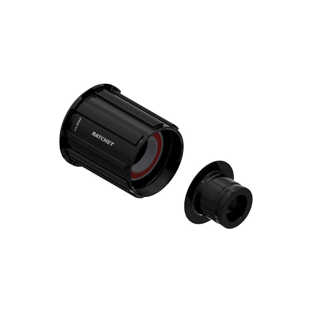 Dtswiss Kit corpetto Road RATCHET + end cap DX - Shimano 11v alluminio, cuscinetti acciaio
